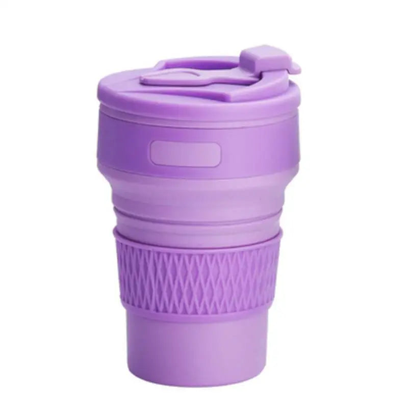 Collapsible Travel Cup — Compact Silicone Mug (350ml)