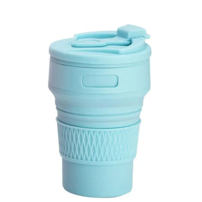 Collapsible Travel Cup — Compact Silicone Mug (350ml)