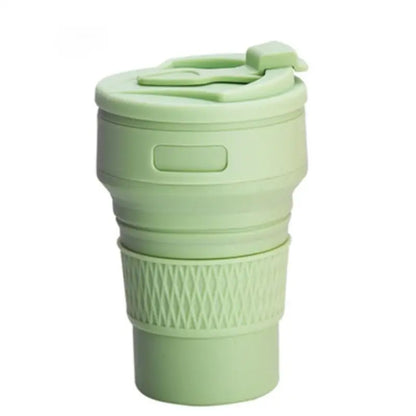 Collapsible Travel Cup — Compact Silicone Mug (350ml)