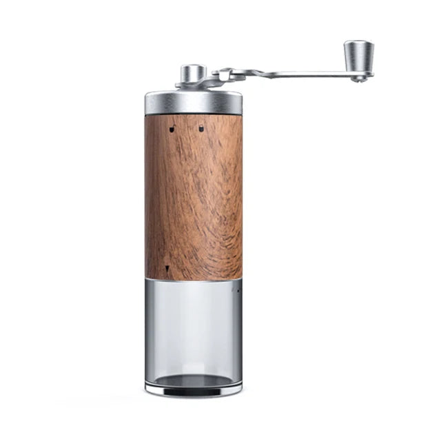 Portable Manual Coffee Grinder — Compact Stainless Steel Burr Grinder