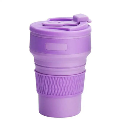 Collapsible Travel Cup — Compact Silicone Mug (350ml)